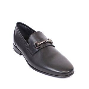 Giovanni Conti 7123 Black Leather Classic Dress Shoes